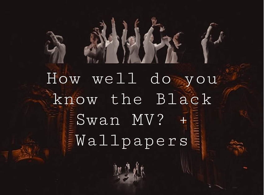Black Swan MV Quiz + ✨, jimin black swan HD wallpaper