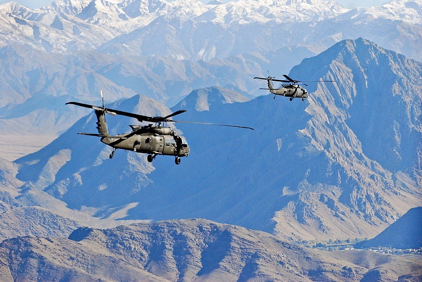 USA, Wojsko, Samoloty wojskowe, Sikorsky UH 60 Black, sikorsky uh 60 black hawk Tapeta HD