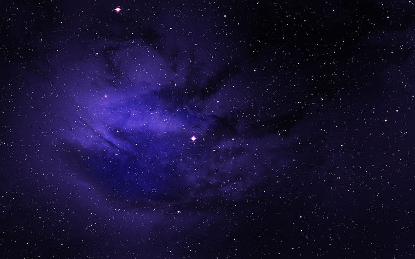 2560x1600 Space Stars Purple Sky 2560x1600 Resolução, planos de fundo e estrelas roxas papel de parede HD
