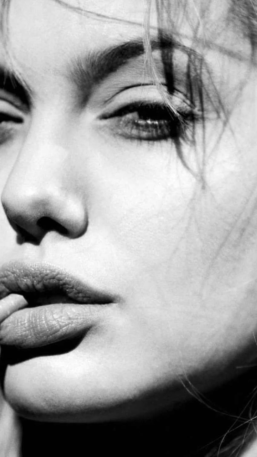 Angelina Jolie fumatori , Celebrità, angelina jolie android Sfondo del telefono HD