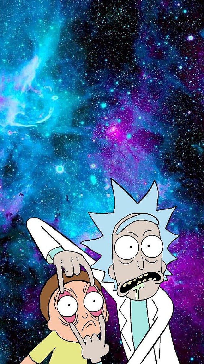 Rick And Morty Phone, rick and morty high HD phone wallpaper