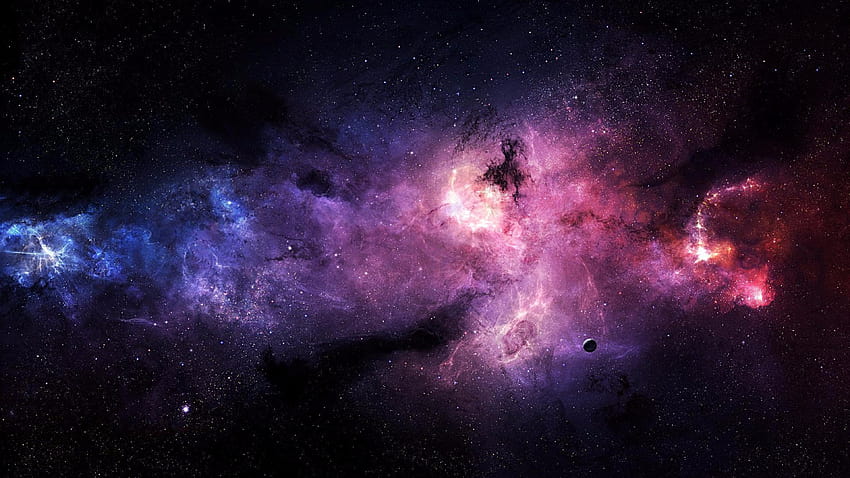Nebula on Dog, nebular HD wallpaper