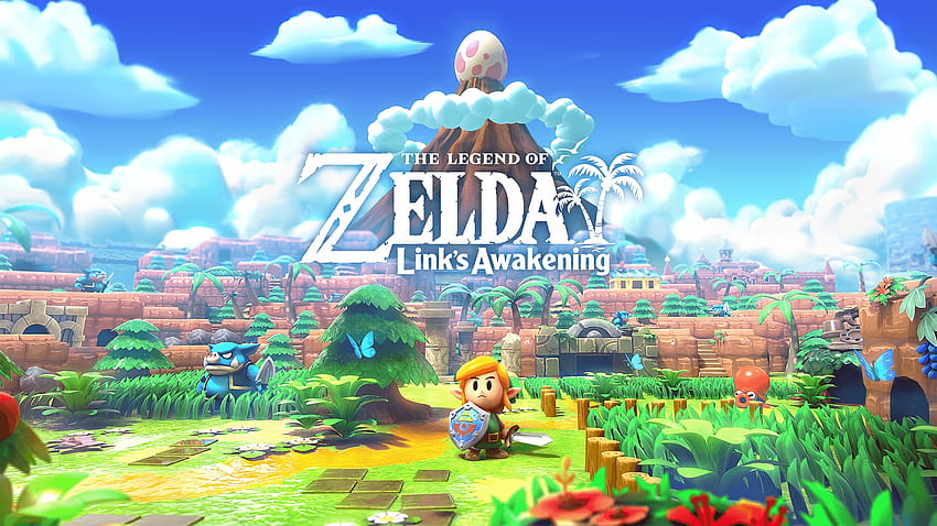 Link's Awakening, la leyenda de zelda enlaces despertar fondo de pantalla