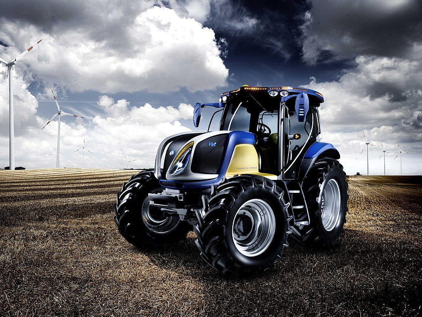5 New Holland Tractor HD wallpaper