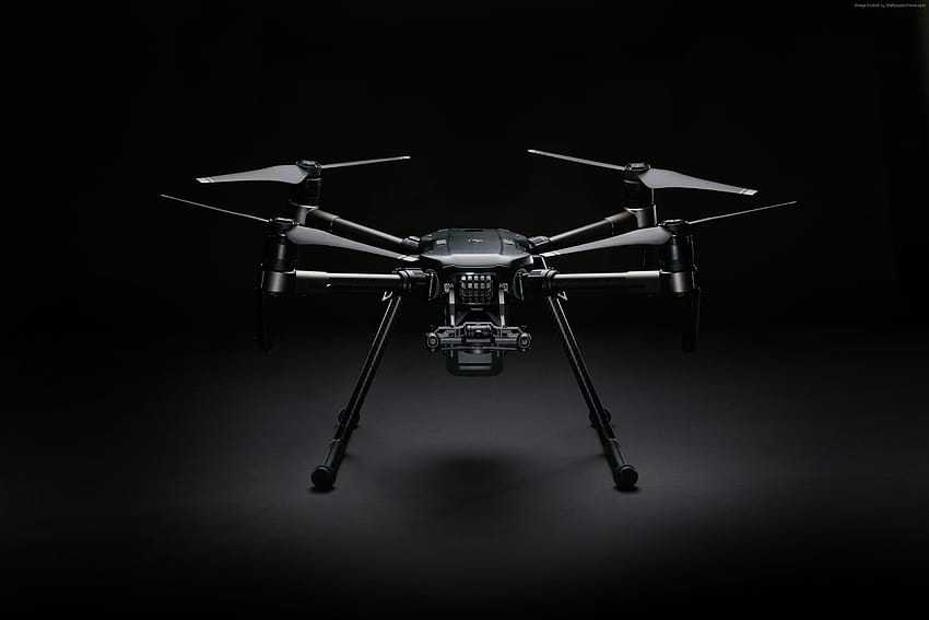 Drone posted by Ryan Simpson, quadcopter HD wallpaper