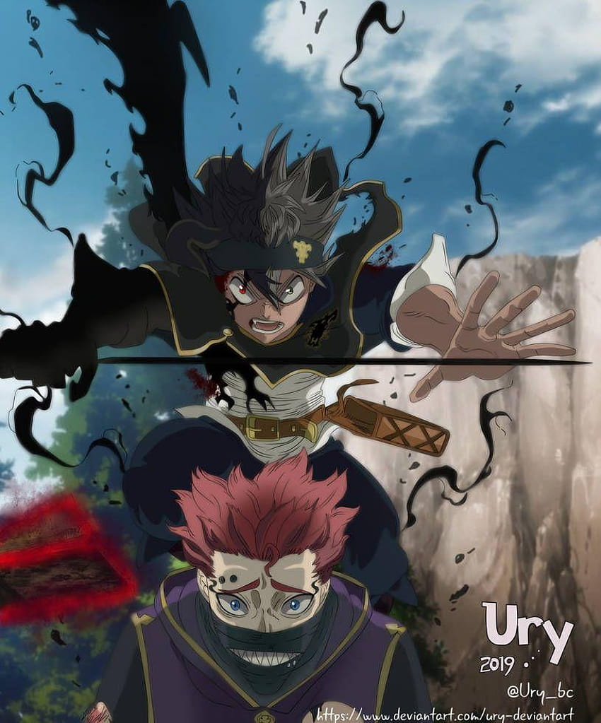 Black Clover Asta and Zora by Ury, zora ideale HD phone wallpaper