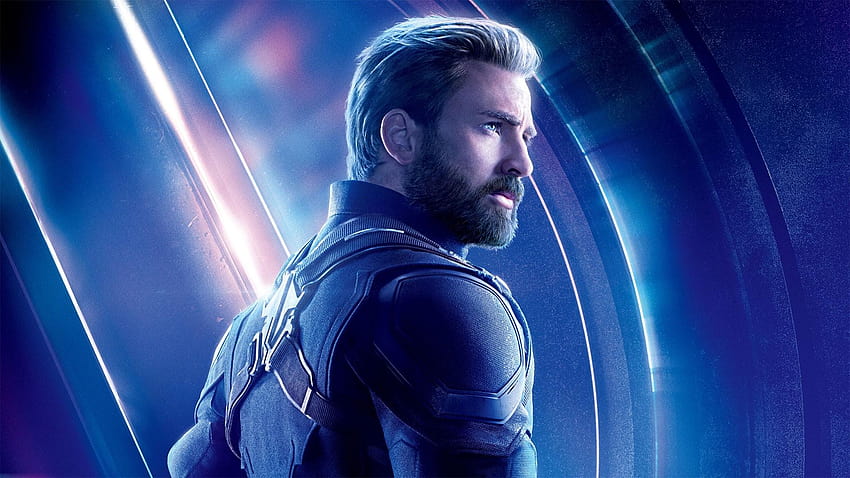 Chris Evans Captain America Avengers Endgame กัปตันอเมริกาและความรักของเขา วอลล์เปเปอร์ HD