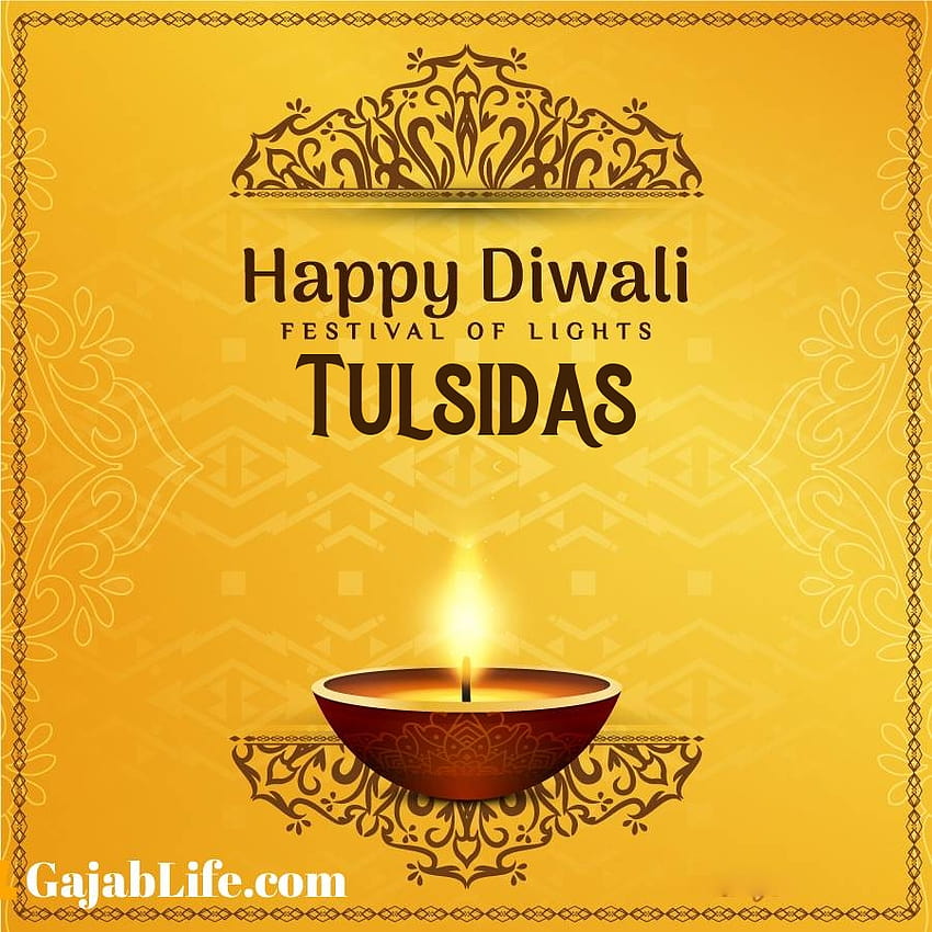 Tulsidas Happy Deepawali HD тапет за телефон