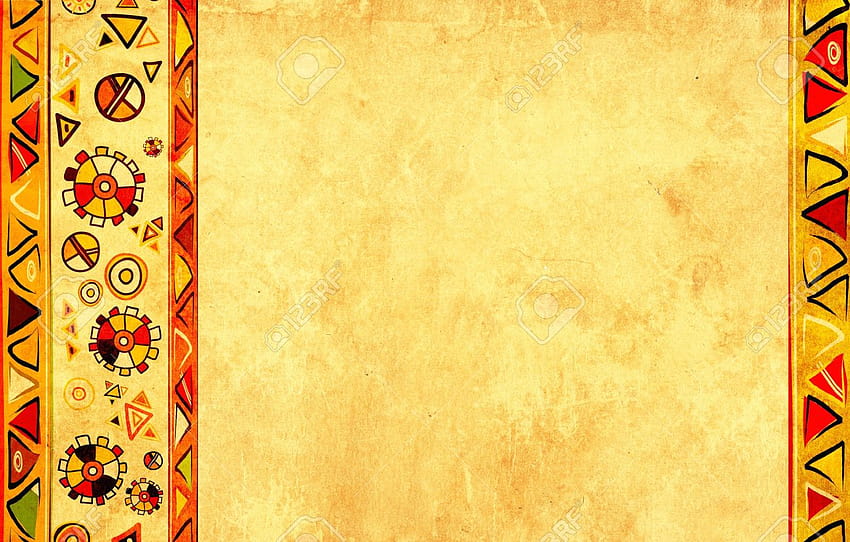 2 Traditional Backgrounds, african culture HD wallpaper