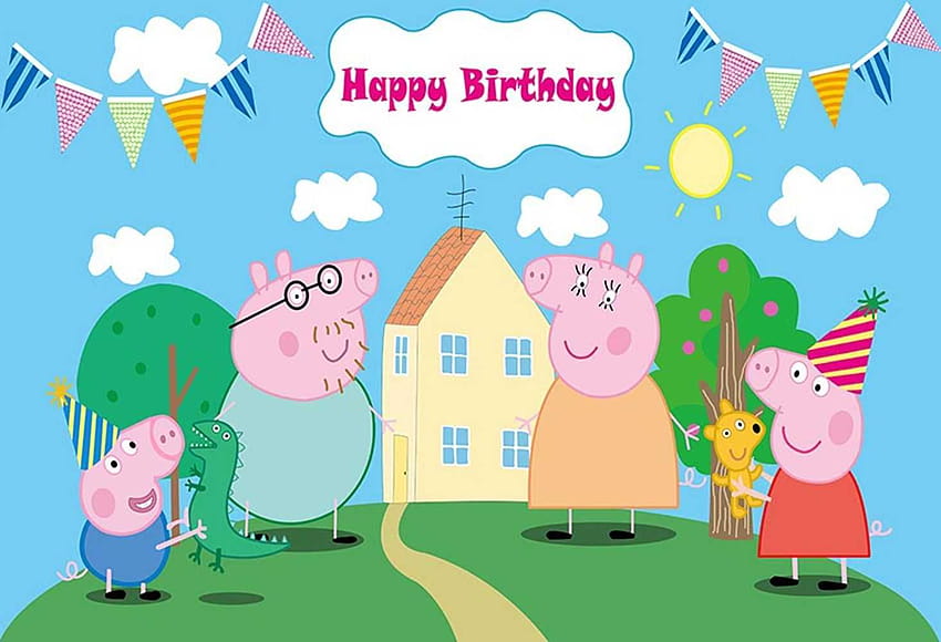 PEPPA PIG HOUSE WALLPAPER! 