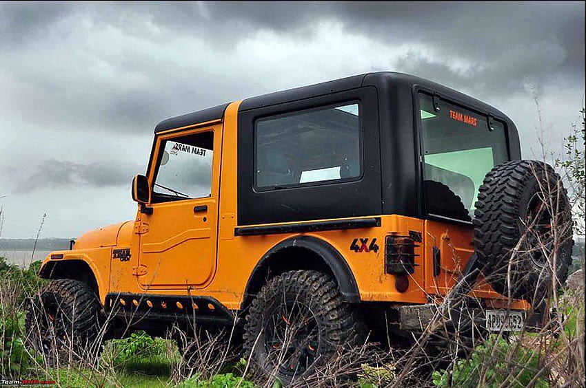 The most practical & best looking Hardtop, mahindra thar HD wallpaper
