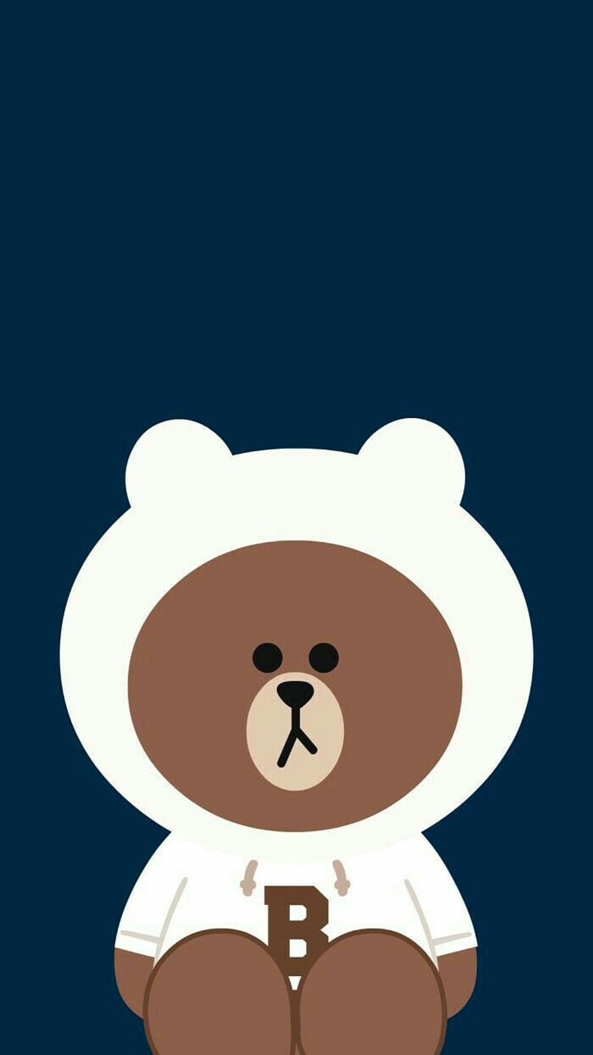 Ollivia sulla linea marrone nel 2019, orso coreano Sfondo del telefono HD