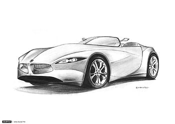 Car Drawings by Angela of Pencil Sketch Portraits