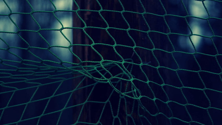 dark mesh fence, fishing net HD wallpaper
