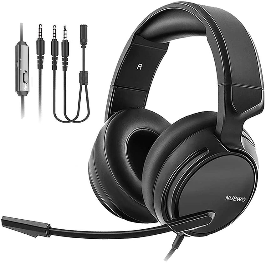 NUBWO N12 Gaming Headset & Xbox one Headset & PS4 Headset,3.5mm Surround Stereo Gaming Headphones with Mic Soft Memory Earmuffs for PC,Laptop, PS3, Video Game with Flexible Microphone Volume Control : HD wallpaper