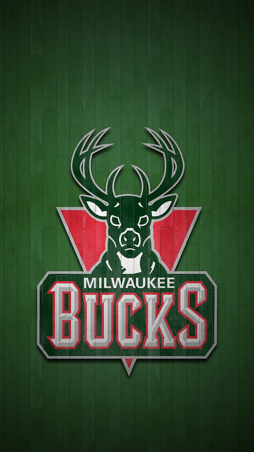 2018 Milwaukee Bucks, basketball logos HD phone wallpaper