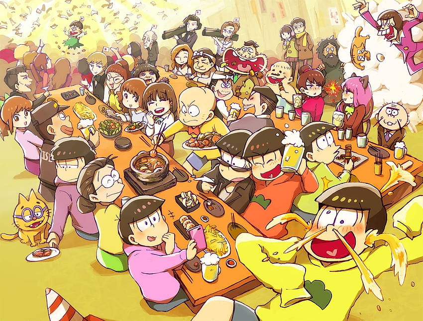 Hashimoto Nyaa, mr osomatsu HD wallpaper