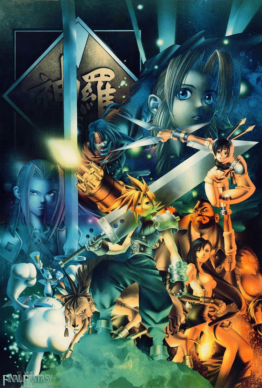 Final Fantasy VII Mobile, la dernière foule fantastique Fond d'écran de téléphone HD