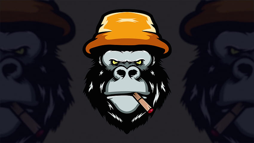 2048x1152 Angry Gorilla Minimal 2048x1152 Resolution , Backgrounds, and, angry monkey HD wallpaper