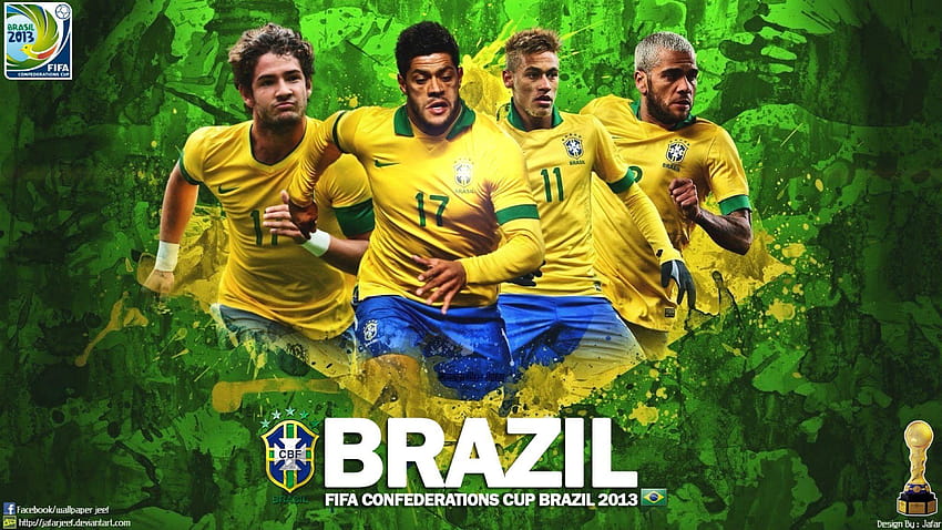 Brazil football team background HD wallpaper | Pxfuel