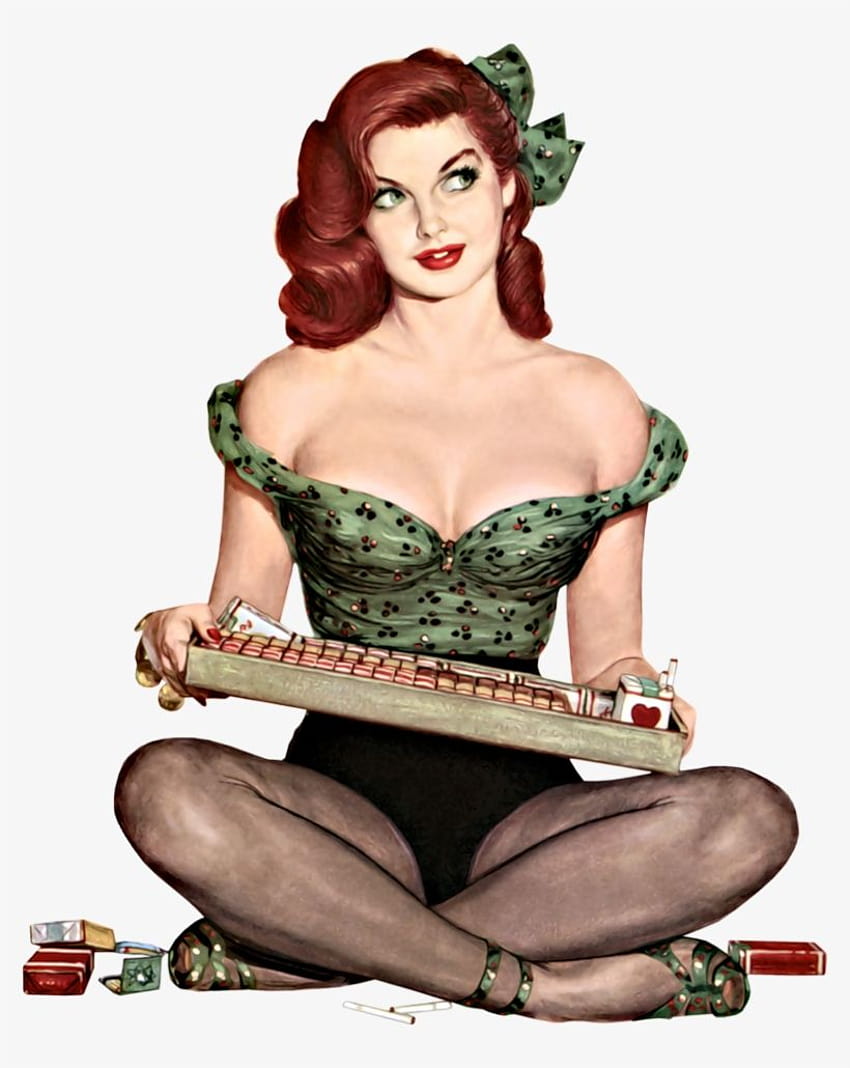 Play That Music Girl Poster, Pin Up Poster, Vintage, vintage pin up poster Sfondo del telefono HD