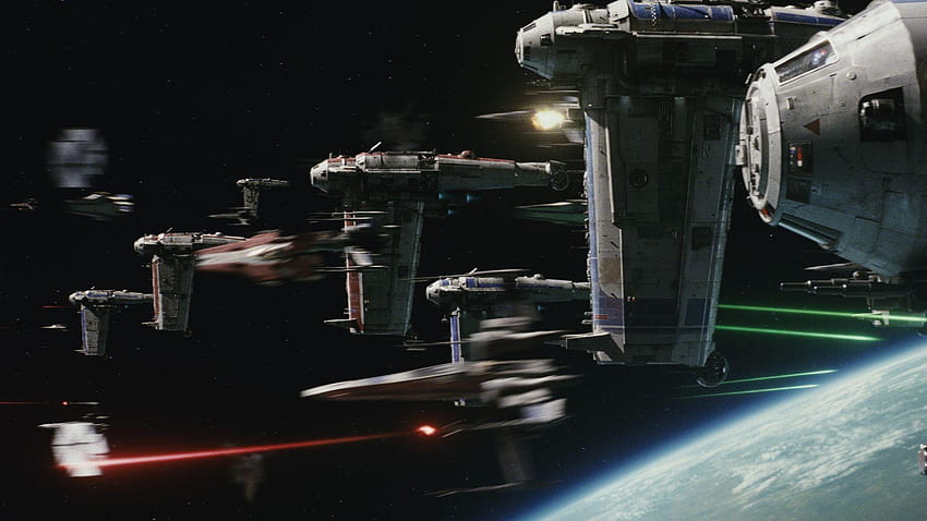 Star Wars the Last Jedi Starship War... HD wallpaper