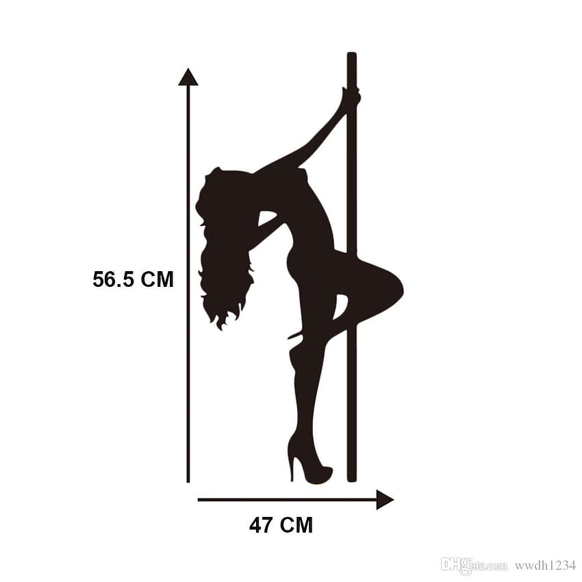 Pole Dance Gift Sport Home Decor Backgrounds Decal Creative Black Self Adhesive Waterproof DIY Living Room From Wwdh1234, $5.72 HD phone wallpaper