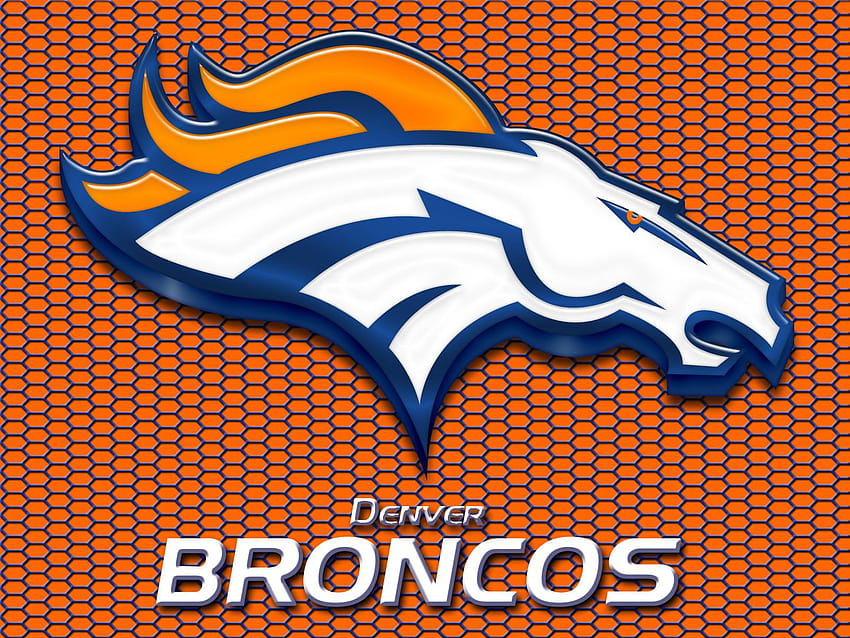 Logo Denver Broncos, nfl Broncos Tapeta HD