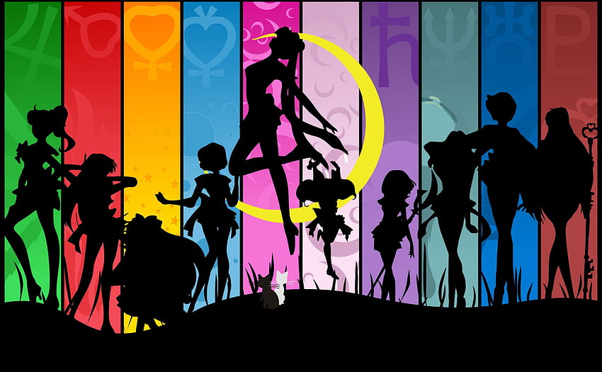 Sailormoon, Sailor Moon , Artystyczne, Anime • Dla Ciebie, Sailor Moon Sailor Stars Tapeta HD