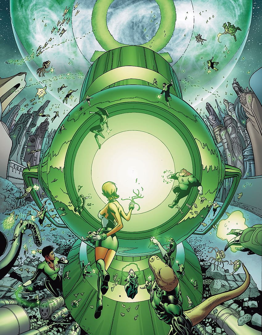 Green Lantern Central Power Battery by Patrick Gleason, lantern corps central power battery HD phone wallpaper