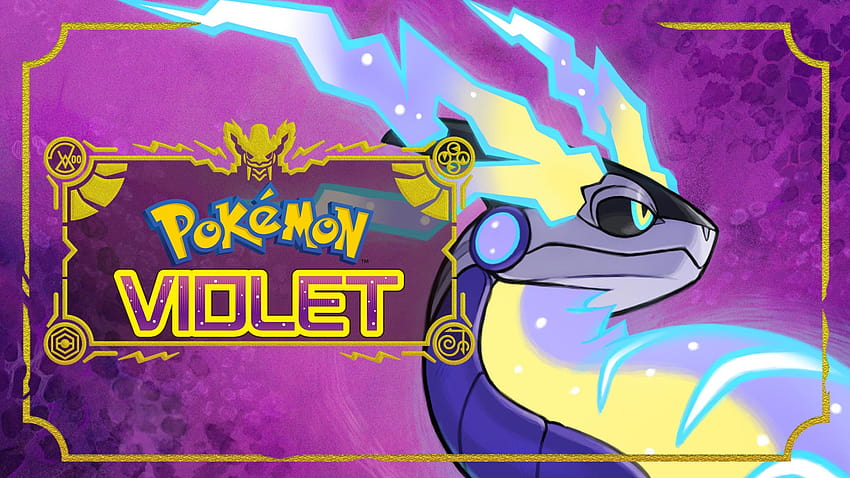 Pokémon Violet, Nintendo Switch'e dökün, pokemon menekşesi HD duvar kağıdı