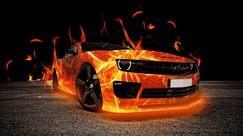 Best For Backgrounds Cars Fire Best Backgrounds, cool cars on fier HD wallpaper