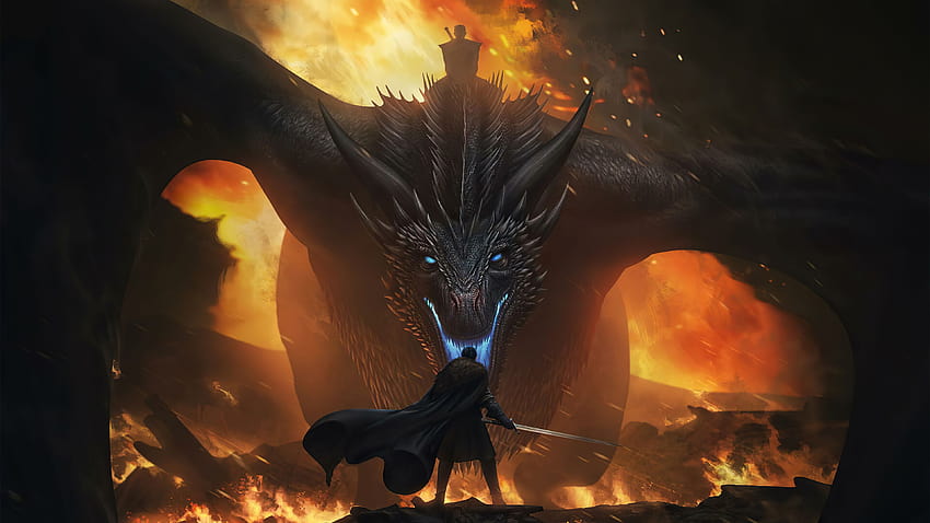 Night King Dragon Vs Jon Snow , Tv ...qwalls, rey dragón fondo de pantalla