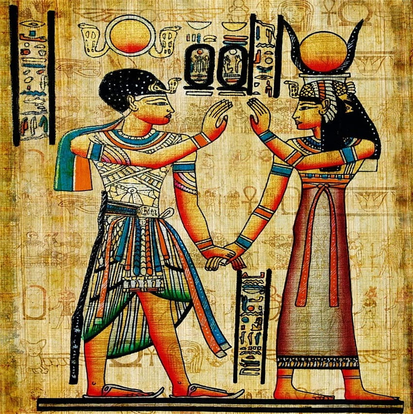 Amazon : AOFOTO 5x5ft จิตรกรรมฝาผนังอียิปต์โบราณ ฉากหลัง เก่า ทาสี รูปแบบ ปูนเปียก พื้นหลัง กราฟิก พิพิธภัณฑ์ประวัติศาสตร์ ราชินี กษัตริย์อียิปต์ วัฒนธรรม กิจกรรมการเดินทาง กิจกรรม ถ่าย อุปกรณ์ประกอบฉากสตูดิโอ ไวนิล : อิเล็กทรอนิกส์ วอลล์เปเปอร์โทรศัพท์ HD
