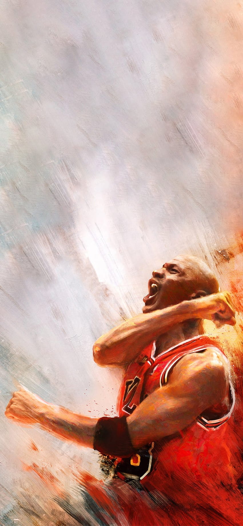 NBA 23 Michael Jordan Edition converted it into a mobile HD phone wallpaper