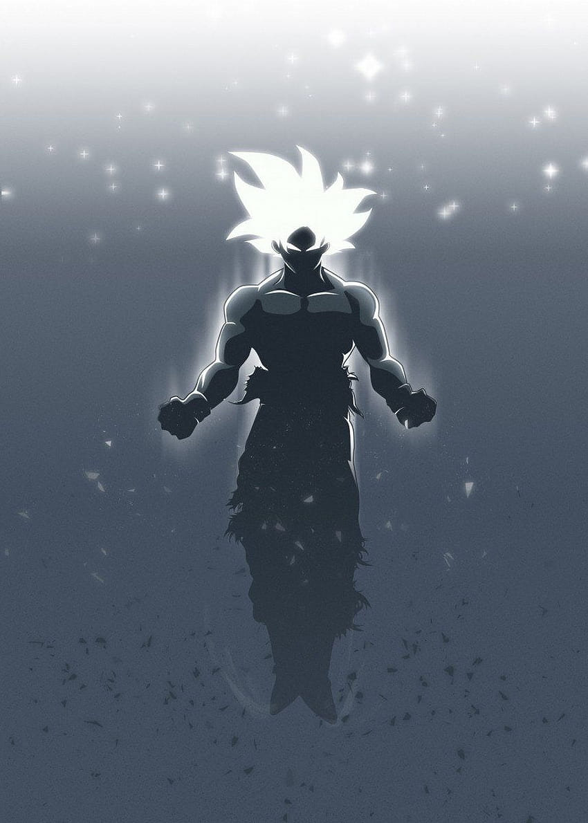 Goku Ultra Instinct' 포스터 by Fadilr R, dbz 아이폰 미니멀리스트 HD 전화 배경 화면