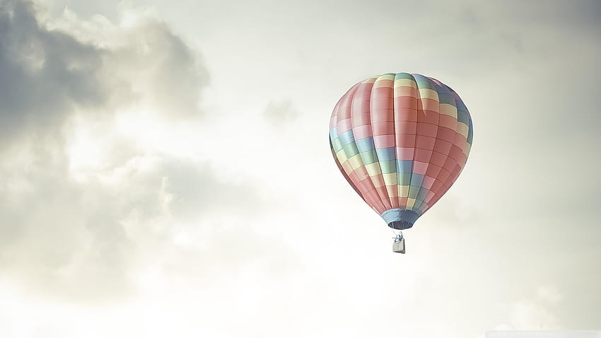 Colorful Hot Air Balloon In The Sky ❤ for HD wallpaper