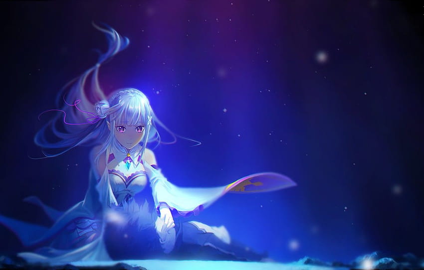 Anime Re Zero Kara Hajimeru Isekai Seikatsu Sexy Girl Emilia