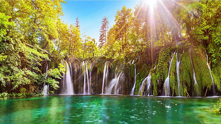 Plitvice Gölleri Milli Parkı Hırvatistan 27361 HD duvar kağıdı