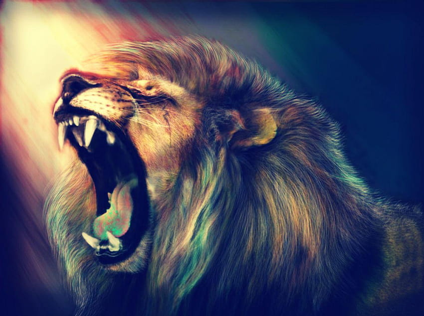 Leones, singa 3d fondo de pantalla | Pxfuel