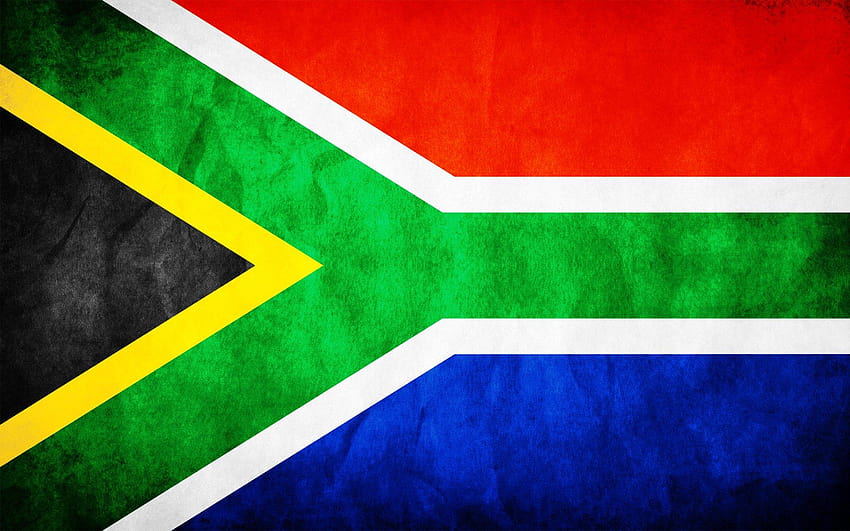 1 Bandeira da África do Sul, bandeira da África do Sul papel de parede HD