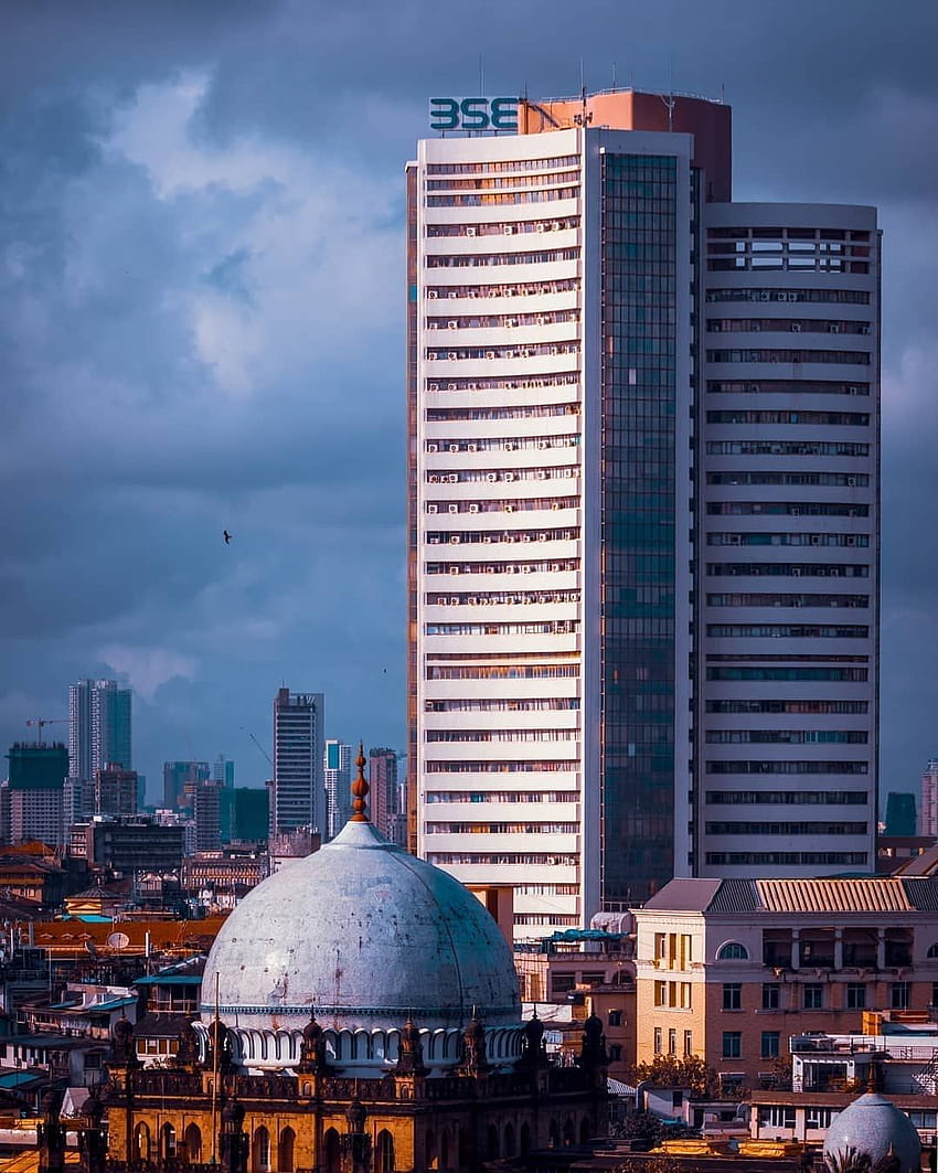 Mumbai auf Instagram: „BSE, Indiens erste Börse, Bombay Stock Exchange HD-Handy-Hintergrundbild