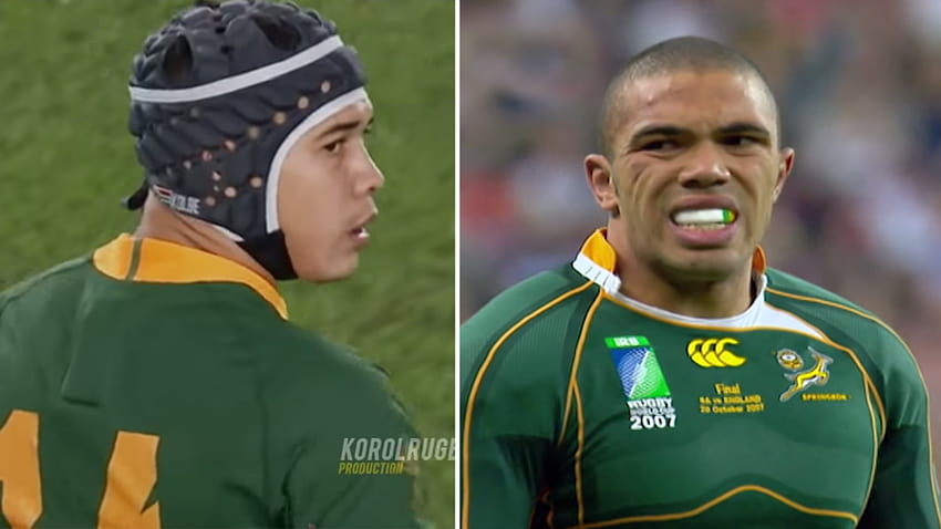 Video puts to bed the argument over who was better, Cheslin Kolbe or Bryan Habana HD wallpaper