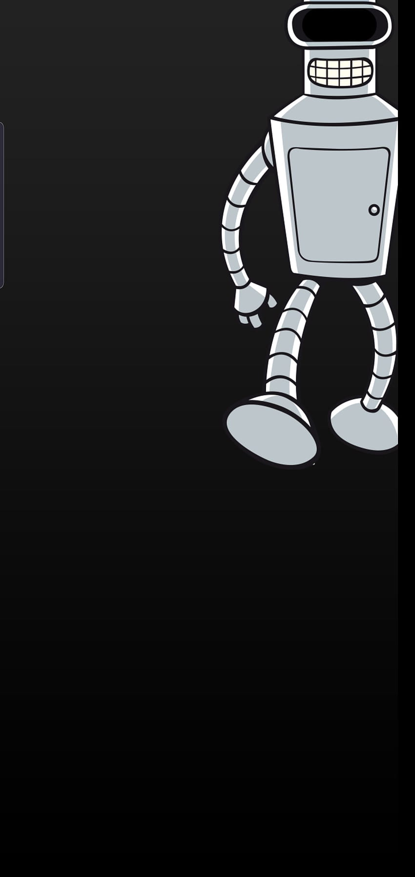 Bender, Futurama S10 5G скрийнсейвър/ HD тапет за телефон