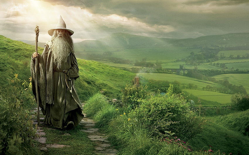 the Gandalf In The Shire , Gandalf In The Shire HD wallpaper