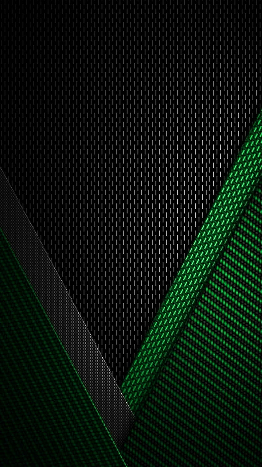 Зелени въглеродни влакна HD тапет за телефон