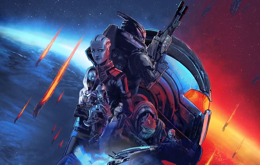 Mass Effect: Legendary Edition pojawi się wiosną przyszłego roku, legendarna edycja Mass Effect Tapeta HD