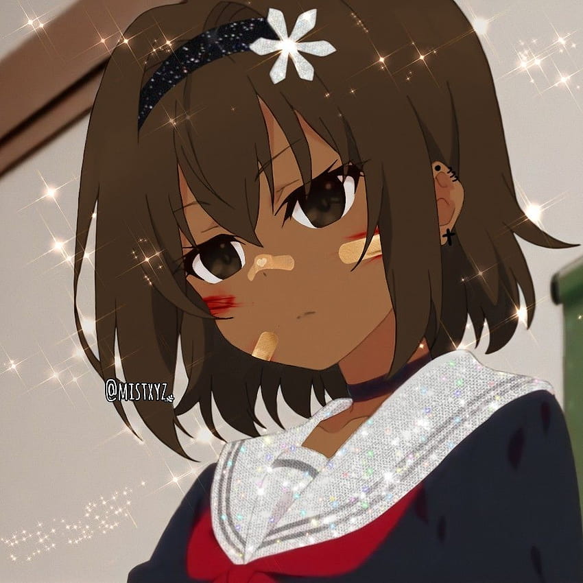 ICONS ×  Dark anime girl, Cute profile pictures, Anime art girl
