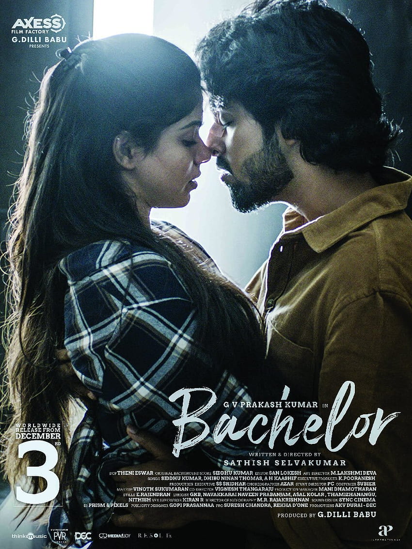 Bachelor Tamil Movie Posters Tapeta na telefon HD