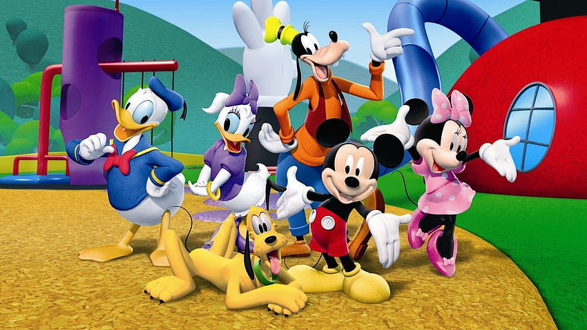 Film Mickey Mouse Clubhouse, rumah tikus disney Wallpaper HD